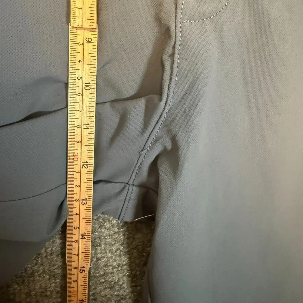 Banana Republic Pants Men 34x30 Blue Flat Front Chino Performance Stretch Casual